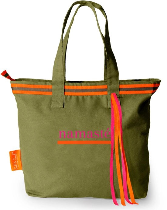 Borsa per sabbia e sale per donne – Grande borsa in canapa con cerniera e tasca interna | Borsa da shopping elegante per uso quotidiano, shopping e escursioni | Borsa per donne – spaziosa, funzionale e di alta qualità
