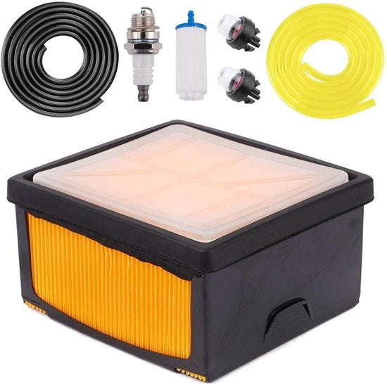 Filtro d'aria sostitutivo compatibile con Husqvarna K760/K770 - 4 7/8" x 4 1/2" x 2 1/2" - Giallo - Adatto per diversi modelli - Filtro