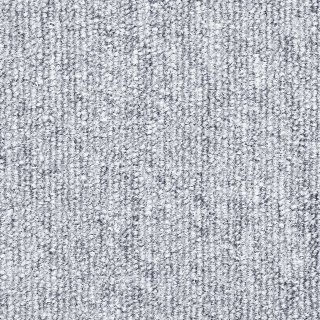 Tappetini per scale 10 pz 56x17x3 cm Grigio chiaro Semicircolari 149741