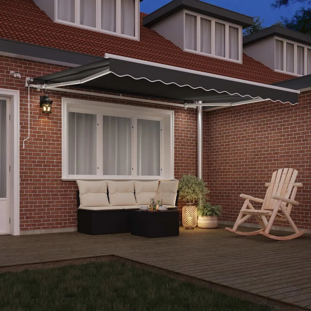 Struttura della tenda Bianco 350 x 250 cm Alluminio