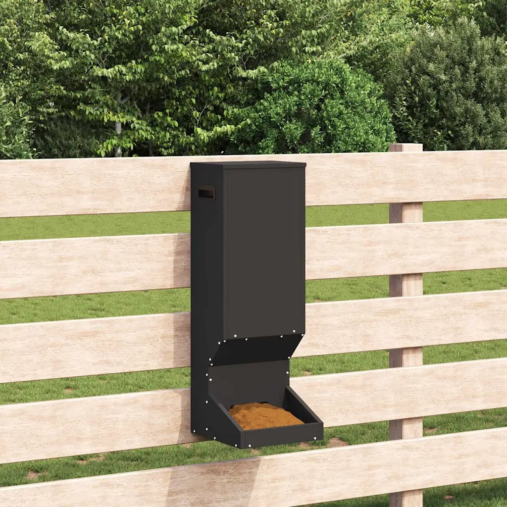 Mangiatore per cervi Nero 28 x 30 x 80 cm CFW7602295