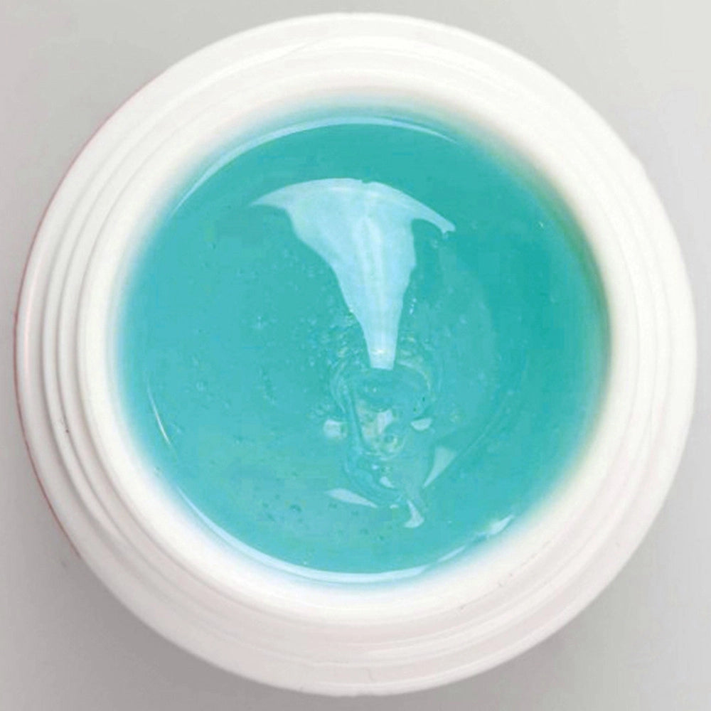 Trade Shop - Gel Costruttore Monofasico Ice Blu Denso Uv 50g Anti Giallo Ricostruzione Unghie -