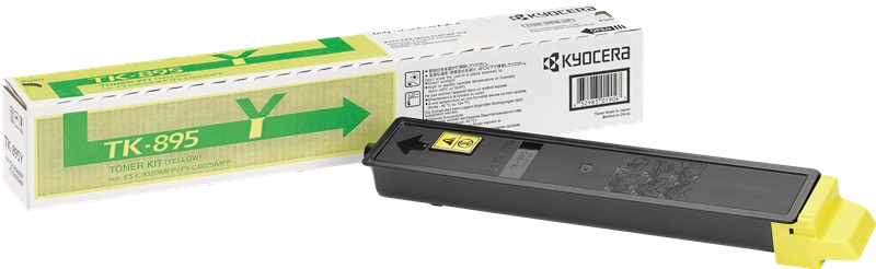 KYOCERA TK-895Y cartuccia toner 1 pz Originale Giallo