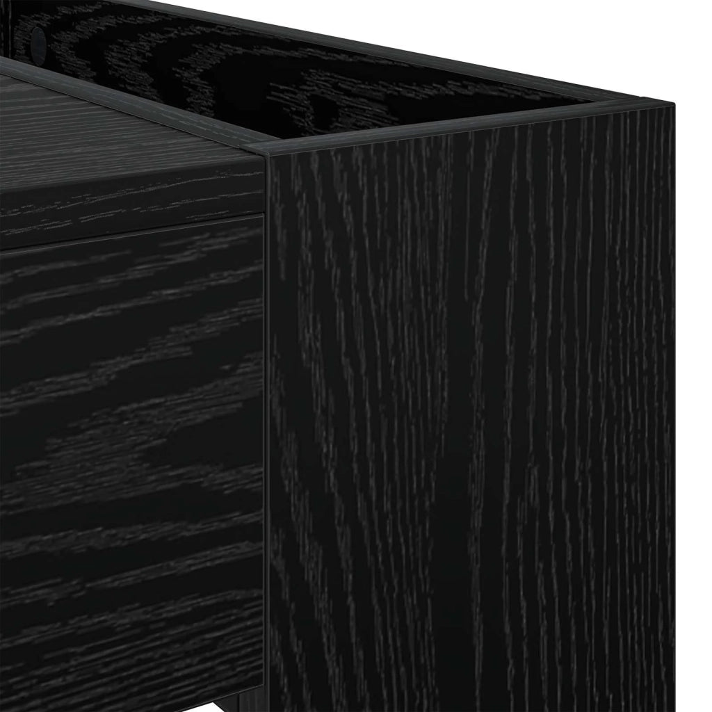 Tavolino da salotto Rovere Nero 110 x 50 x 41 cm 8000157