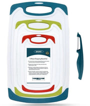 Set di piatti da taglio BPA libero - Antiscivolo - Foro per gocce d'acqua - Sicuro in plastica - Cucina - Prevenzione della contaminazione incrociata - Piatti da taglio 

Modello: 
- Dimensioni: 
- Materiale: 
- Capacità: 
- Peso: