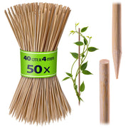 KADAX Bambusowe tyczki do roślin 50szt naturalne 4