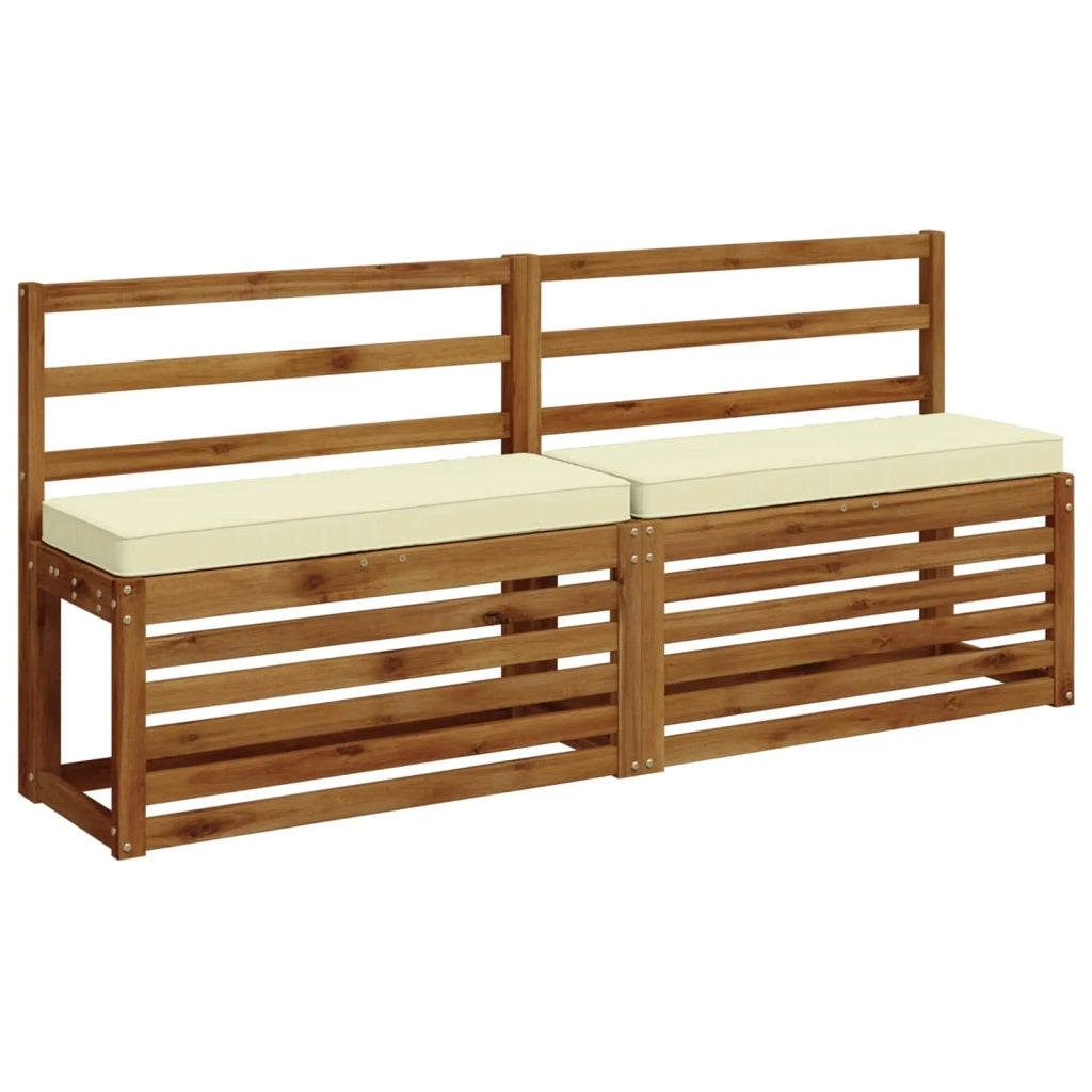Cuscini per Panchina a 2 Pezzi VUGHT 2 pcs 100% Poliestere 950449