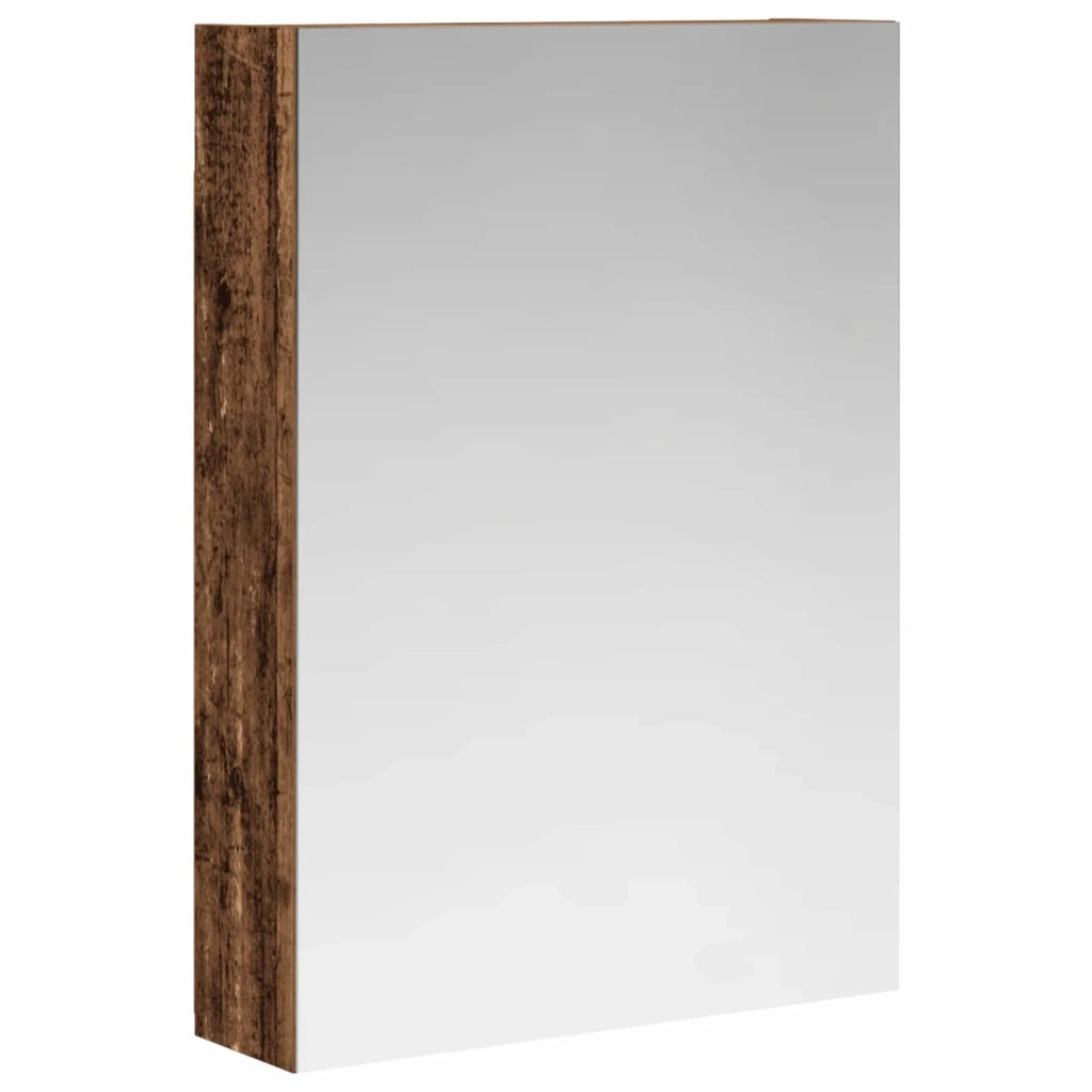 Mobiletto per specchio da bagno Legno vecchio 50 x 14,5 x 70 cm 889045