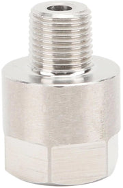 Adattatore per manometro dell'olio 1/8" NPT maschio M10x1.0 femmina Rvs sensore dell'olio del livello del carburante della pressione dell'acqua del termometro di carburante