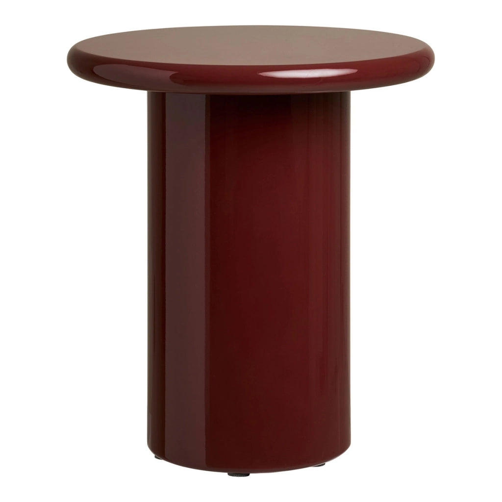 Tavolino Otago, Bordeaux, MDF, 45x45x50 cm