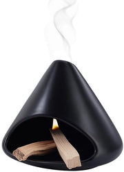 Bruciatore di Incenso a forma di Zongzi - Ceramico - Meditazione/Yoga - 13,5 cm - Stuzzicadenti per Incenso - Antiscivolo - Adatto per Incensieri - Porta Incenso