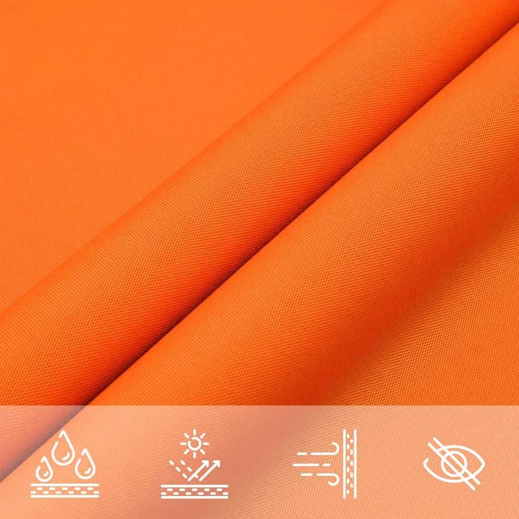 Parasole a vela | Telo Ombra | Vela da ombra Oxford Rettangolare 2x3,5 m Arancione