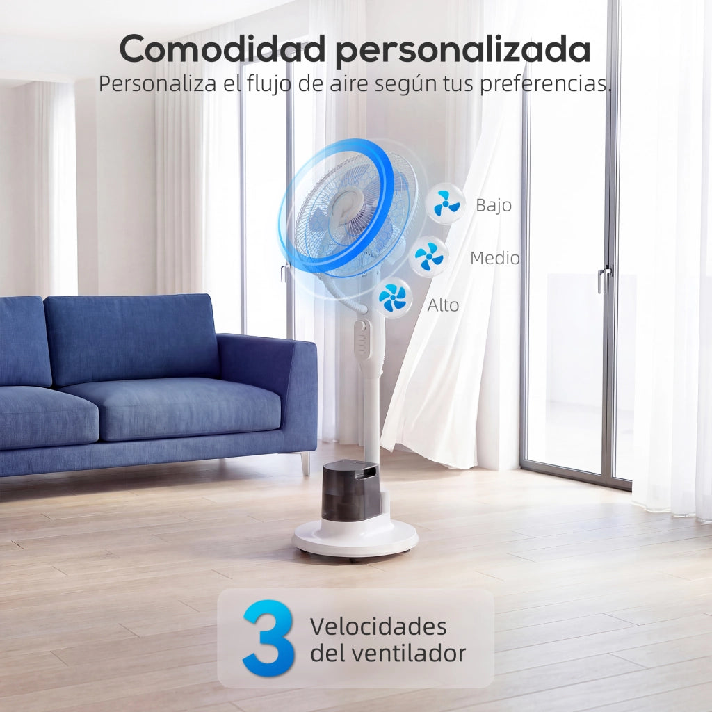 Ventilatore Nebulizzatore 90W ¨C zephmum ¨C Bianco