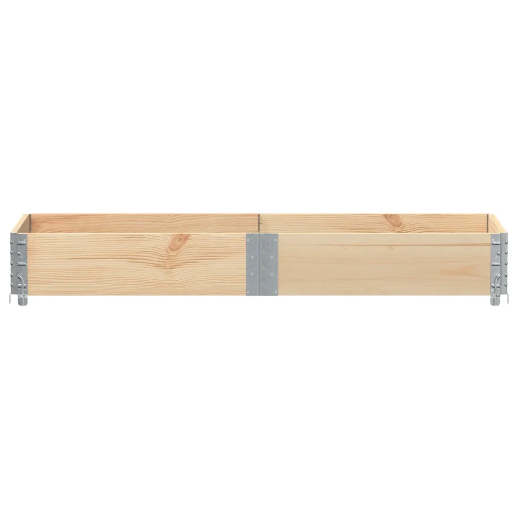 Fioriera da Giardino 150x50 cm in Legno Massello di Pino