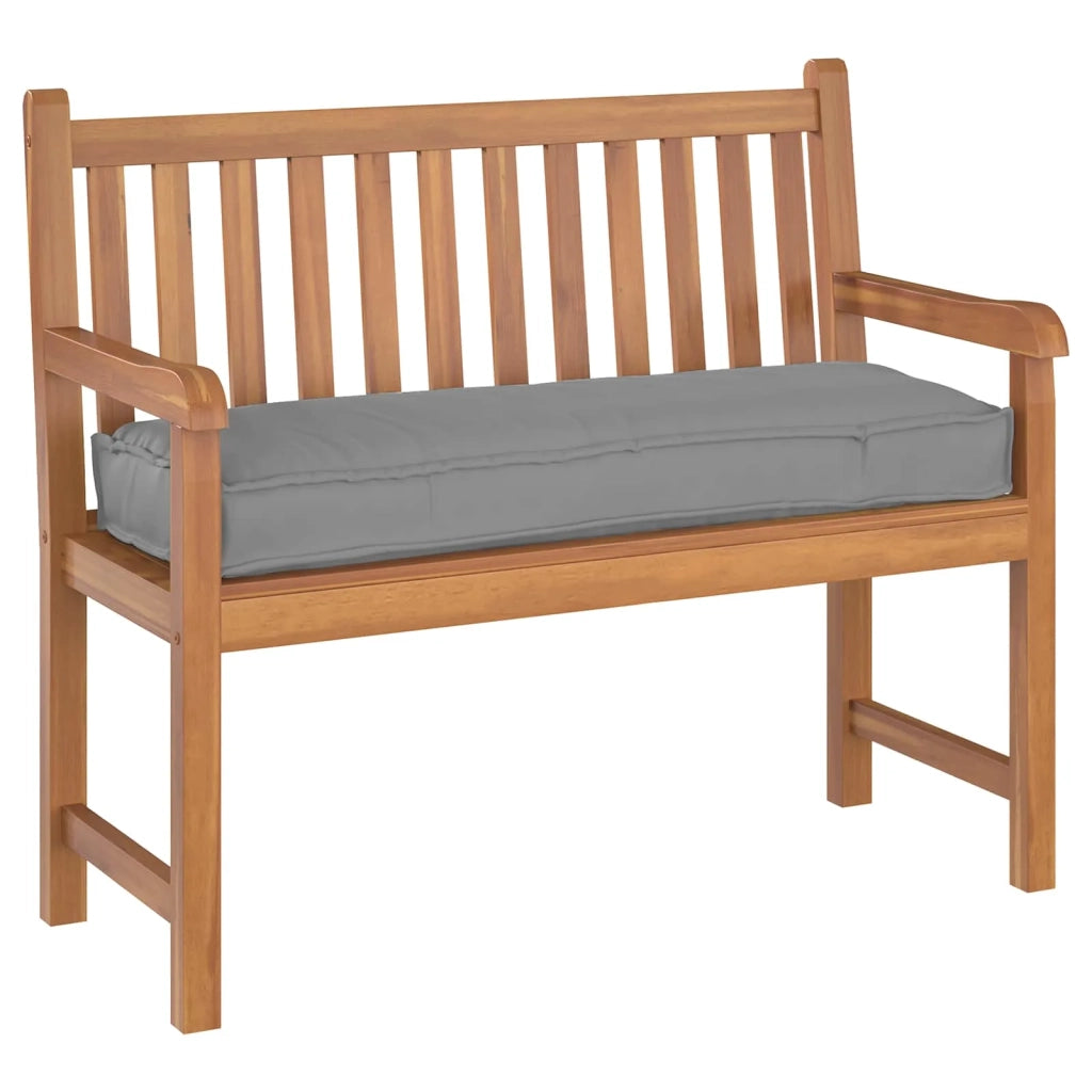Cuscino Grigio 120 x 40 x 8 cm Tessuto Oxford 42001639