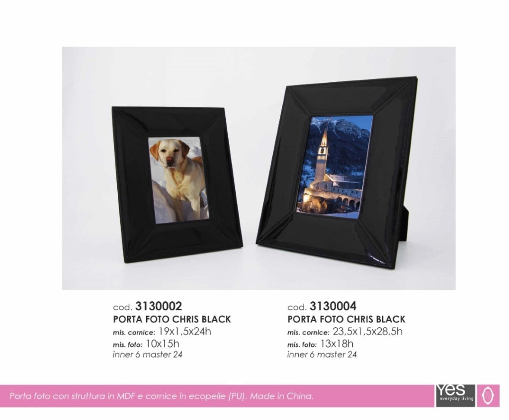 Porta Foto Chris Black 13X18Bizzotto Set 5 Pezzi - Bizzotto