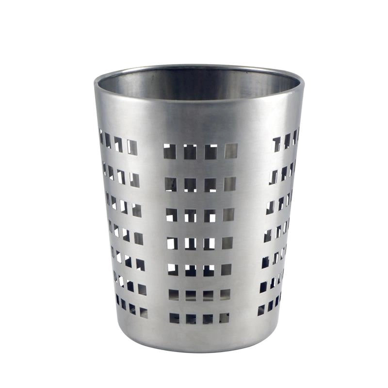 MAURY'S JOLLY PORTA TUTTO IN ACCIAIO INOX 12 X H13 CM COLORE ARGENTO