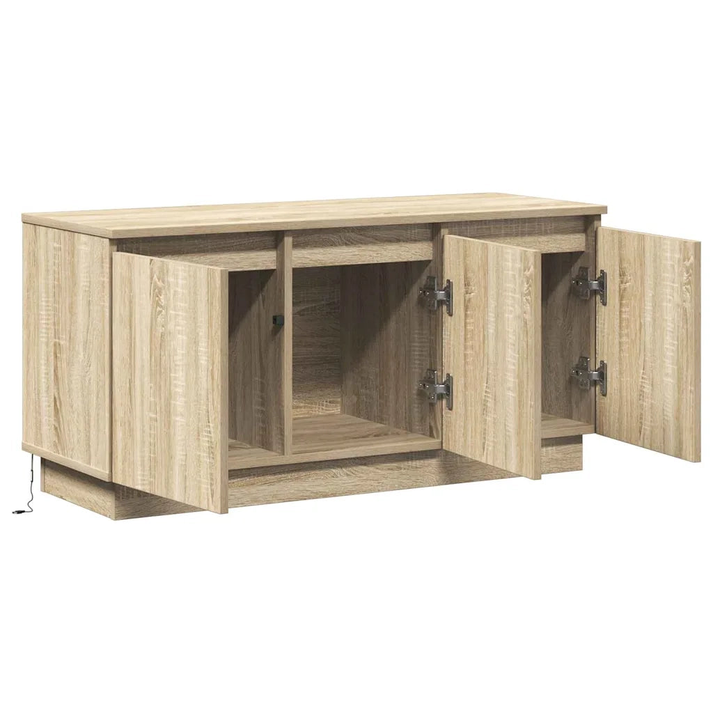 Mobile TV Rovere Sonoma 100 x 38 x 49 cm Legno multistrato 869668