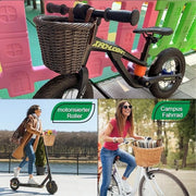 Borsa per Bicicletta - Handy e Stile - Adatta a Ogni Bicicletta - Ideale per Spese - 1 Pezzo - Materiale Sostenibile - Progettazione Leggera