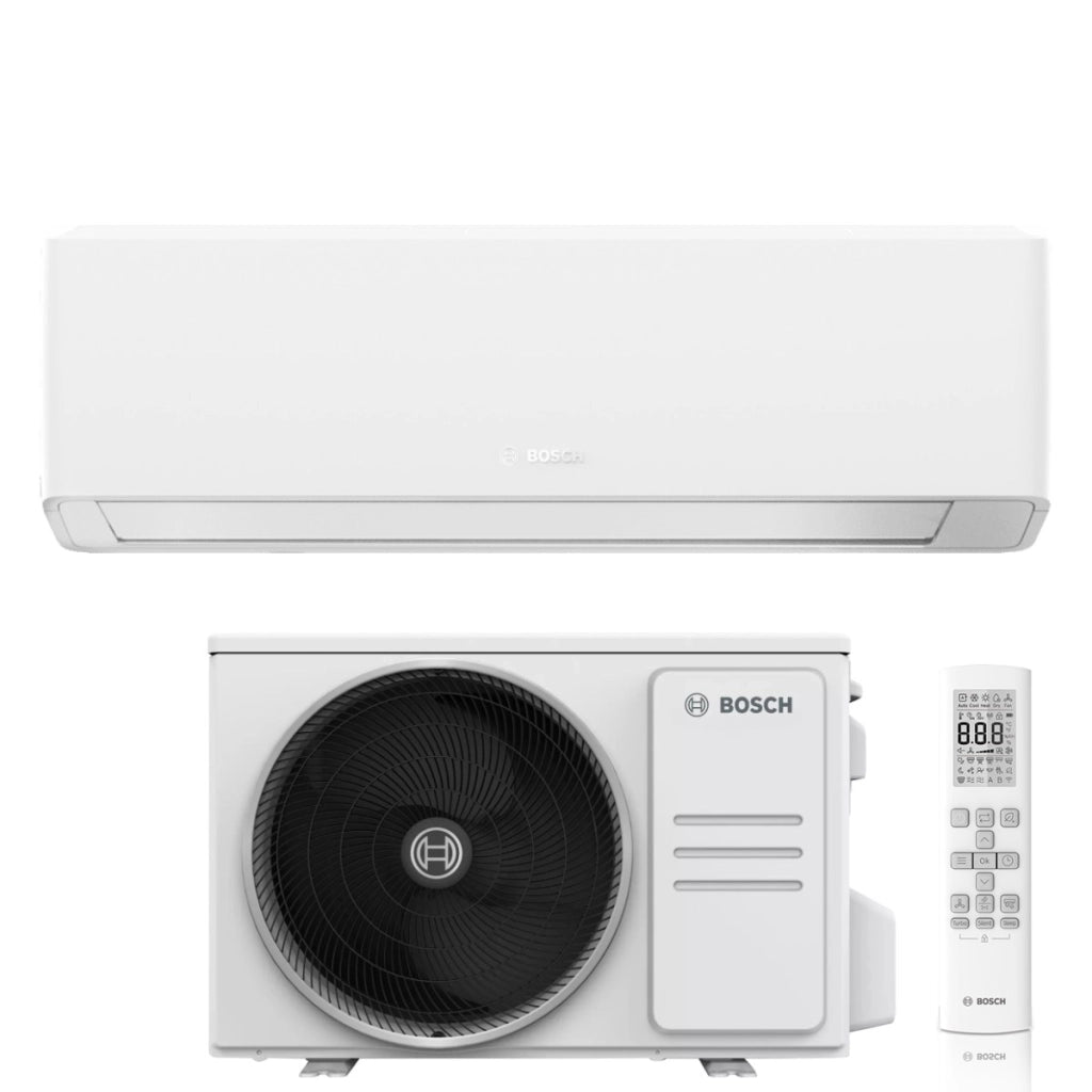 Condizionatore Bosch Climate 7000i White 9000 Btu CL7000I-SET 26 E R-32 Wi-Fi Integrato
