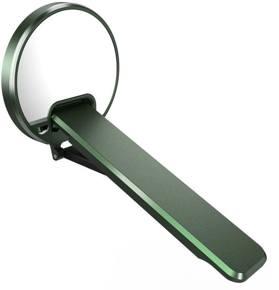 Ottima mini supporto metallico pieghevole per telefono in alluminio, verde militare