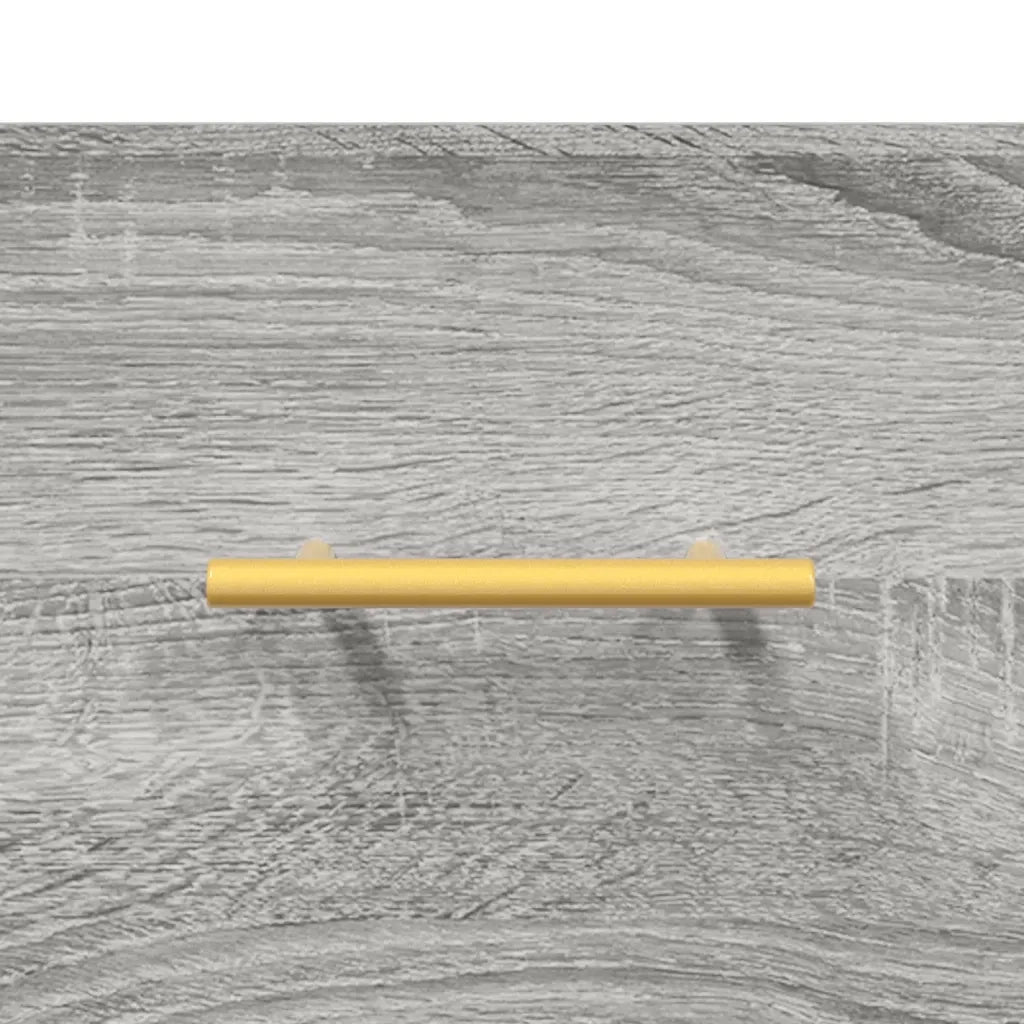Comodino-Tavolino da notte Grigio Sonoma 40x35x47,5 cm in Legno Multistrato 916574