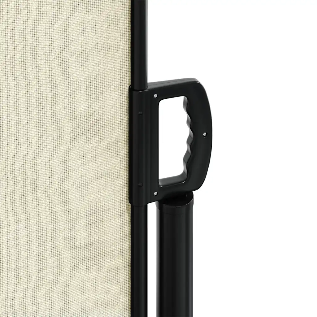 vidaXL Tenda da Sole Laterale Retrattile Crema 220x300 cm