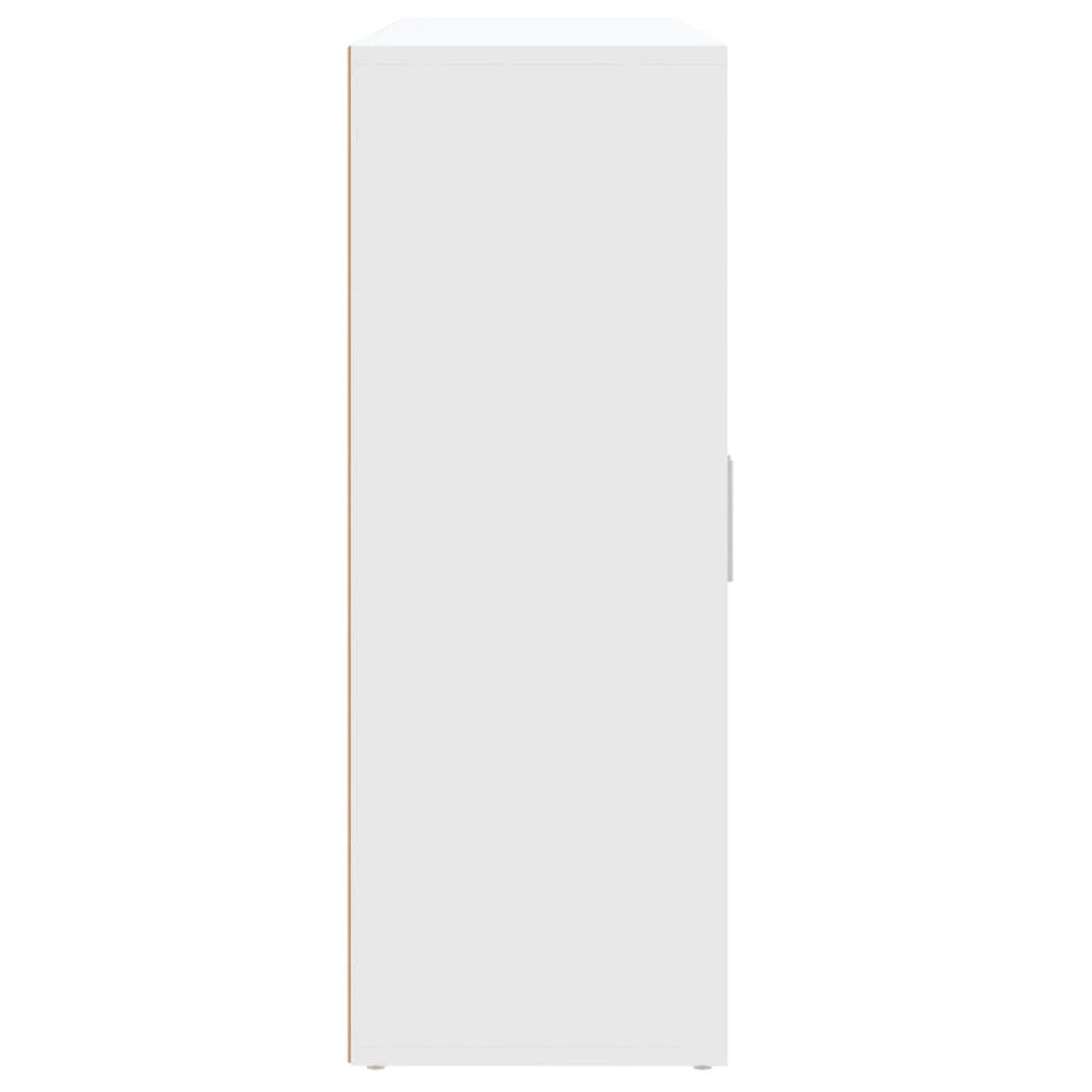 Buffet credenza cassettiera armadio mobile contenitore organizer per cucina soggiorno salotto 3 pezzi 60 x 31 x 84 cm legno ingegnerizzato bianco 02_0036989