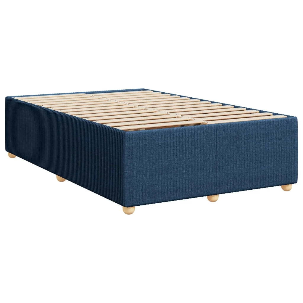 Letto box spring con materasso Blu 80 x 200 cm Tessuto 3454276