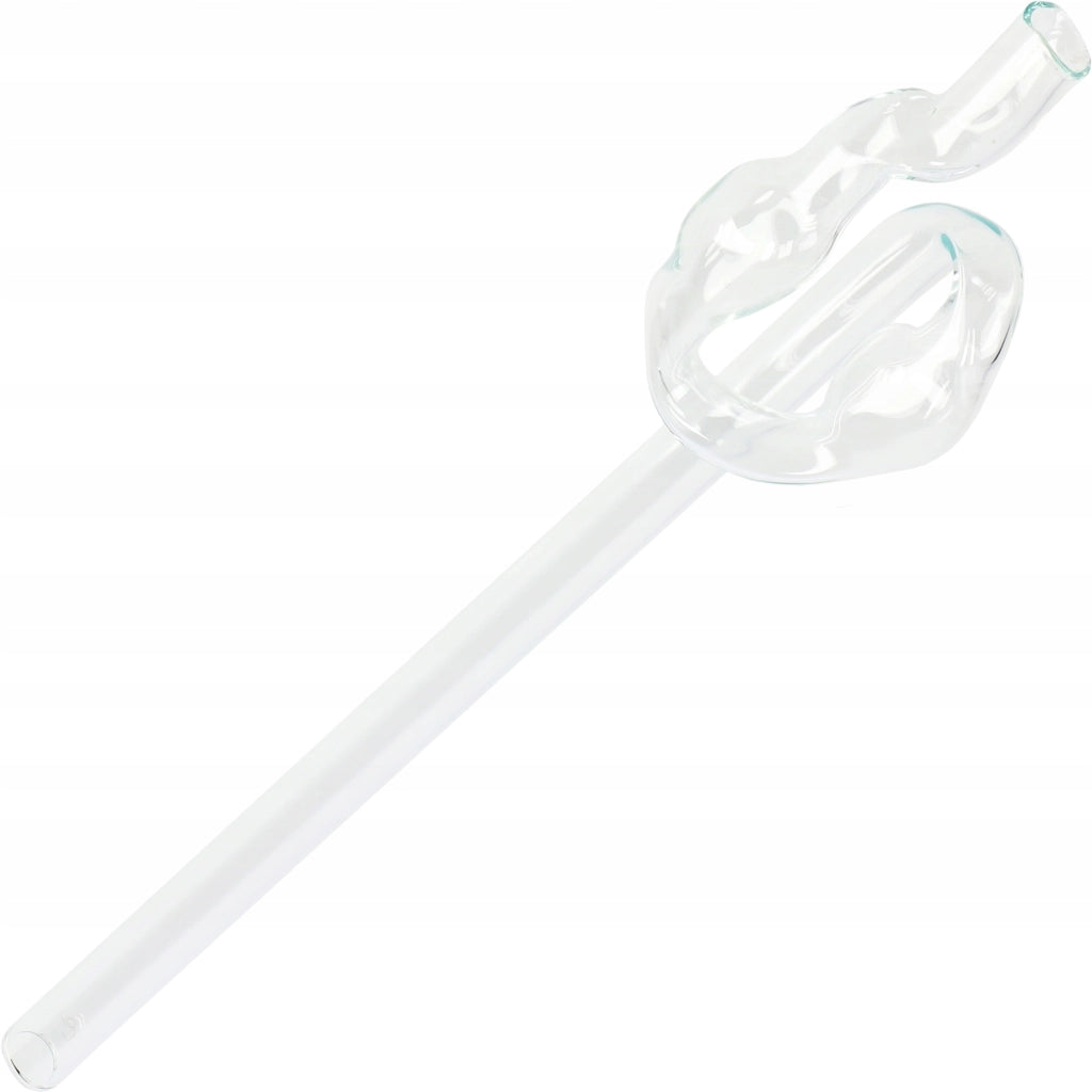 Tubo di fermentazione in vetro KADAX per damigiana, ideale per vino e liquori.