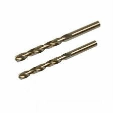 Set di punte da trapano a cobalto in acciaio rapido M35 alta resistenza 2pz 1,5mm