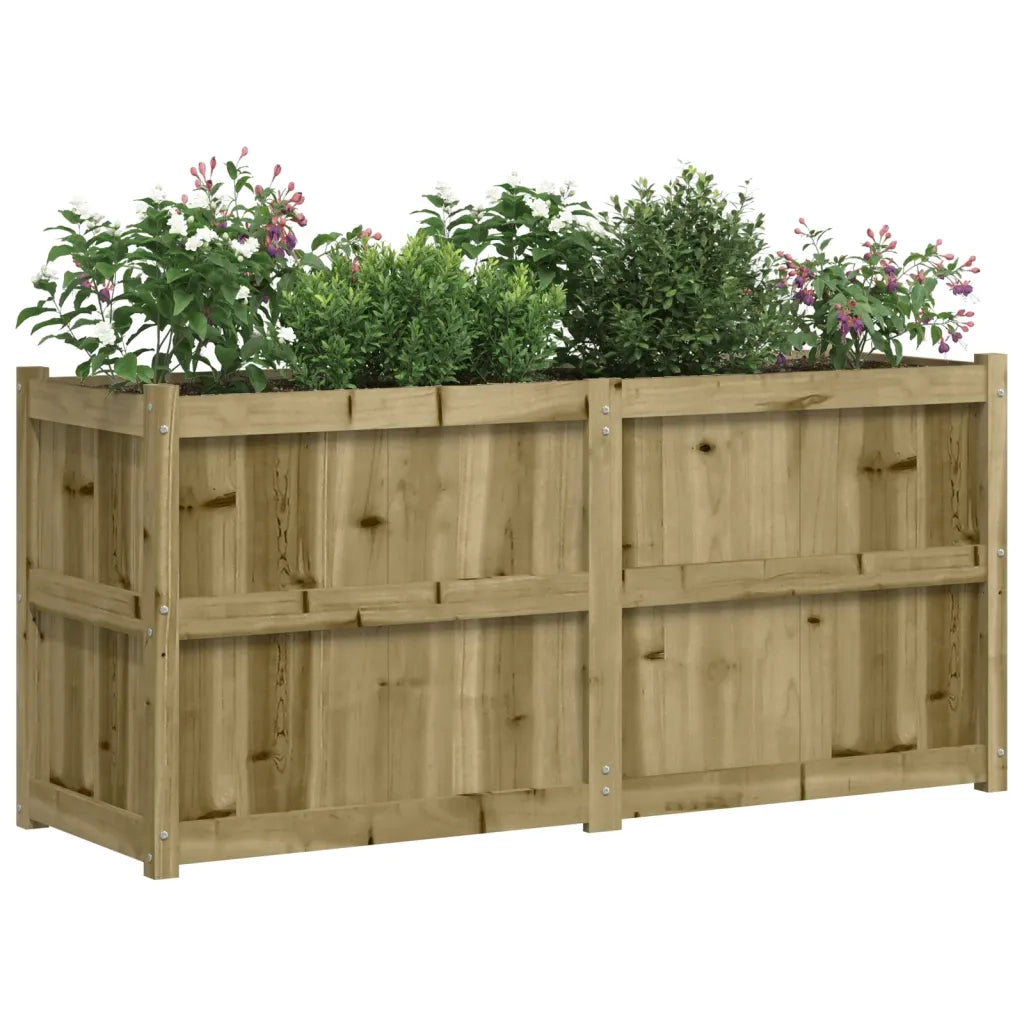 Fioriera da Giardino 150x50x70 cm in Legno di Pino Impregnato 837493
