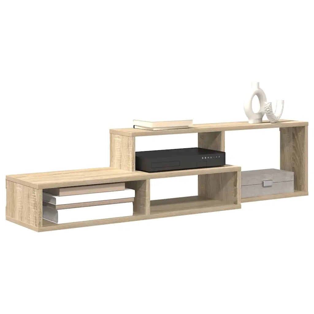 Supporto per TV aparete-Mensole a Muro 120x25x28,5cm Legno multistrato 885677