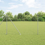 Recinzione da Campo  1,6x25 m in Acciaio Galvanizzato