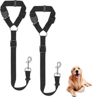 Cintura di sicurezza per cani adattabile 2 pezzi - Cinturoni di sicurezza per animali domestici