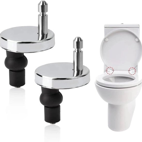 4 pezzi di fissaggio per lavandino, viti per copriwater, fissaggi per lavandino, fissaggi universali per lavandino, pezzi di ricambio per copriwater, set di fissaggio per copriwater, sferne per copriwater in acciaio inossidabile
