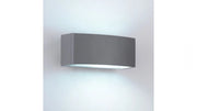 Applique Plafoniera da Esterno Doppia Luce E27 Stagna Grigio