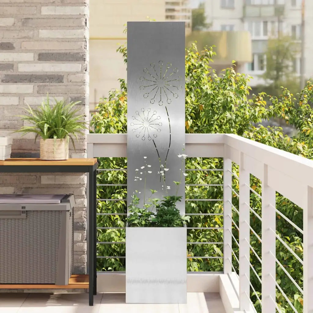 Schermo per privacy in giardino Traforo Argento 32 x 150 cm CFW6222725