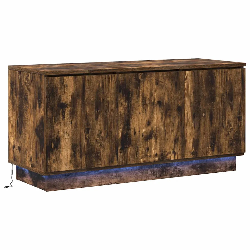 Mobile TV-Credenza per TV-Console TV Rovere fum¨¦ 100 x 38 x 49 cm Legno multistrato