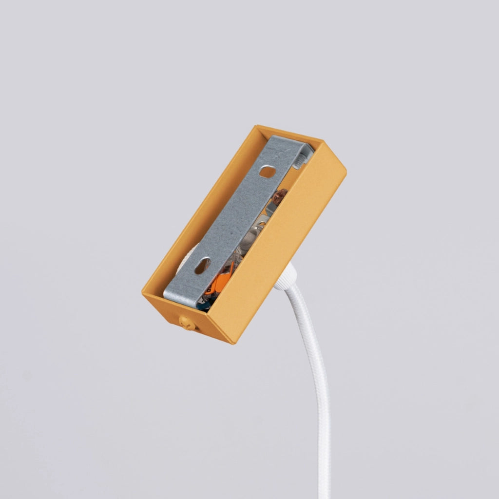 Lampada da soffitto moderna SPARK Blue Sapphire in acciaio dorato 8,5W 850lm 3000K