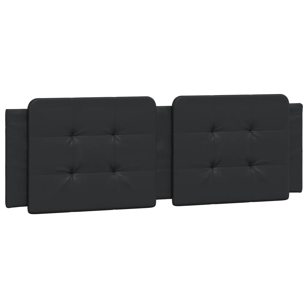 Cuscino Testiera Zadar Nero 160 cm in Similpelle CFW9481673