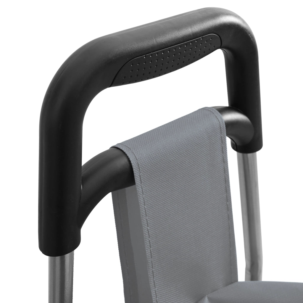 Carrello della Spesa  con Ruote Grigio 35 L