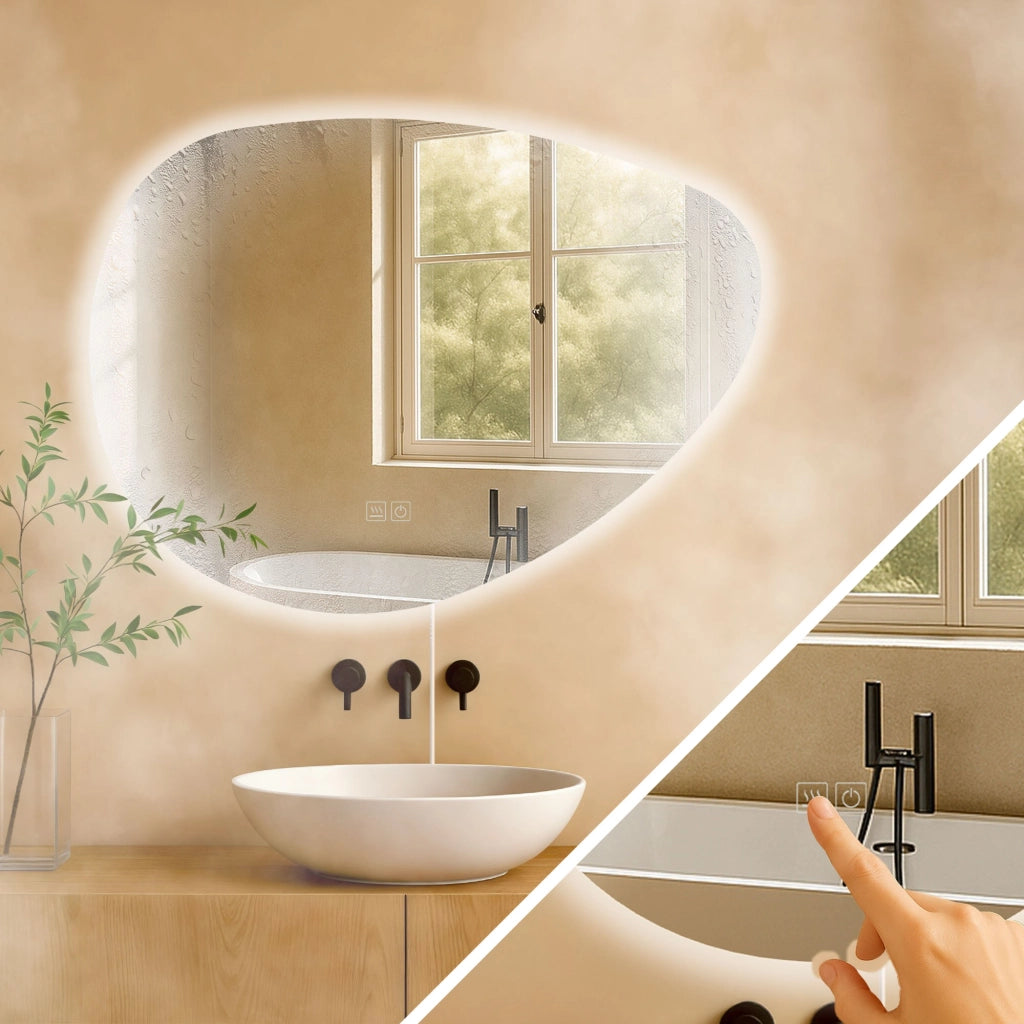 Badspiegel Almafie 65x75 mit Bluetooth