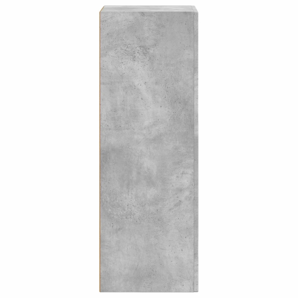 Credenza Grigio cemento 40 x 35 x 100.5 cm Legno multistrato 891307