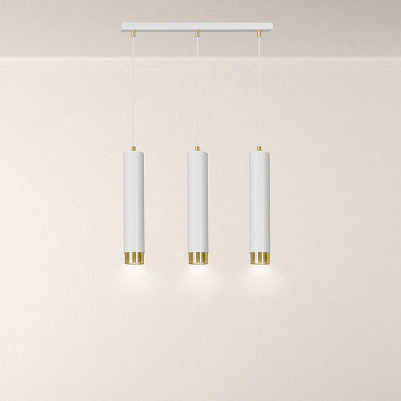 Lampadario Emibig KIBO bianco/oro 3xGU10 dimmerabile