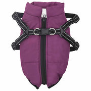 Cappotto per Cani Viola L32 Pile e Poliestere CFW4174774