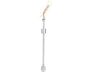 Sensor di livello acqua - Interruttore a palline galleggianti doppio - Acciaio inossidabile - Regolatore di livello acqua - Piscina - Acquario - Adatto a diverse applicazioni - Nero - Sensore acqua per serbatoio, lavandino e altro, DC 0-110V, 300 mm.