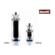 Bisetti 826 Macinapepe Acrilico Quadro meccanismo acciaio temprato 14.5 cm colore Trasparente