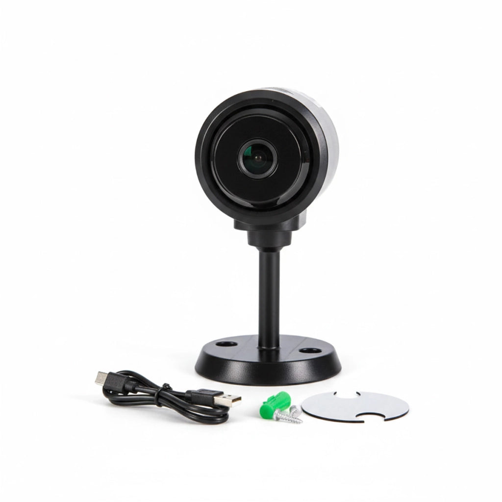 TELECAMERA IP WI-FI SMART 2MP SENZA FILI INTERNO VIDEO SORVEGLIANZA NOTTURNA APP