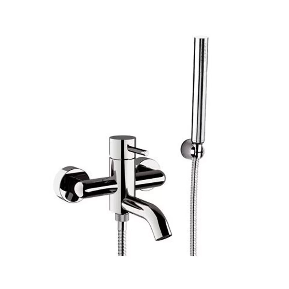 Miscelatore vasca con kit doccino cromato - Serie X Style